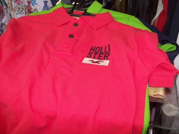 Camisa Polo Masculina Holliste